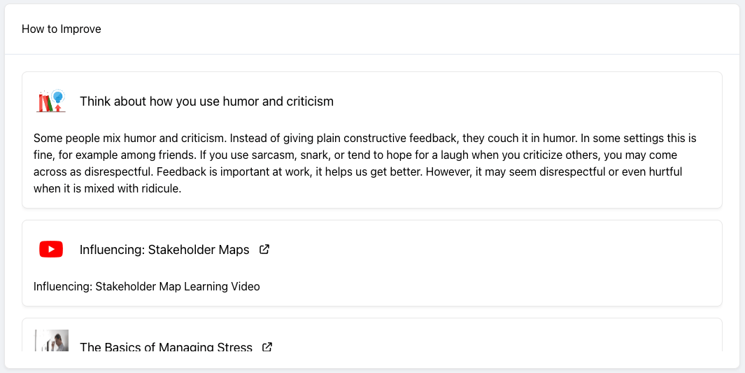 Learning and Development Learning and Development
